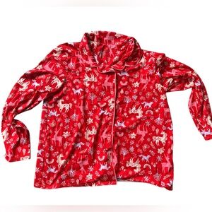 Red Holiday Pajama Set